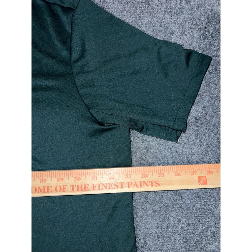 Adidas Palmilla Golf Polo Shirt Mens XL Dark Green Short Sleeve Polyester